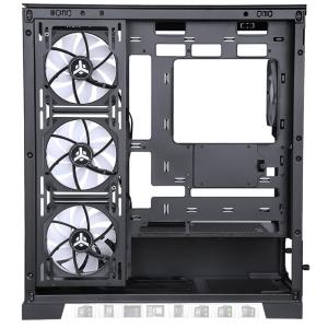 ITEK Case SHOWBUI 45B - Gaming Tower, ATX, 4x12cm ARGB fan, 2xUSB3, Type-C, Side & Front Panel Temp Glass