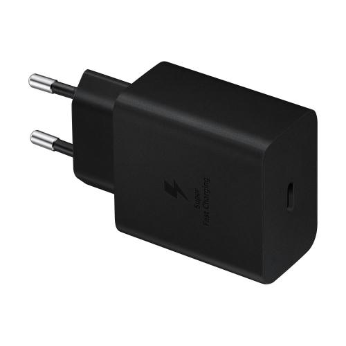 Samsung caricatore da rete 45W con porta Type-C e cavo Type-C | Nero