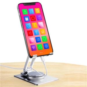 SUPPORTO X SMARTPHONE/TABLET ATLANTIS P022-SS01-AGP BASE GIREVOLE-INCLIN.DA 0° A 120°-H DA 0CM A 6CM