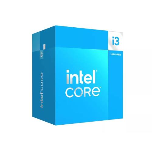 INTEL RAPTOR LAKE i3-14100F 3.5GHz BOX 4-Core Cache 12MB 60/110W Skt.1700 *NO SCHEDA GRAFICA INTEGRATA*