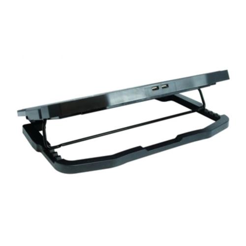 SUPPORTO DI RAFFREDDAMENTO X NOTEBOOK FINO A 17" CONCEPTRONIC THANA07B 2 VENTOLE 12.5CM - 4 LIVELLI DI ALTEZZA