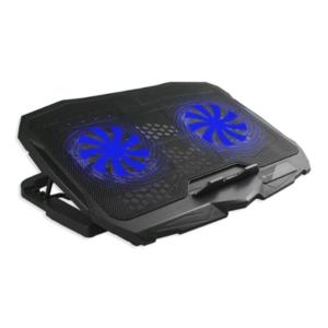 SUPPORTO DI RAFFREDDAMENTO X NOTEBOOK FINO A 17" CONCEPTRONIC THANA07B 2 VENTOLE 12.5CM - 4 LIVELLI DI ALTEZZA