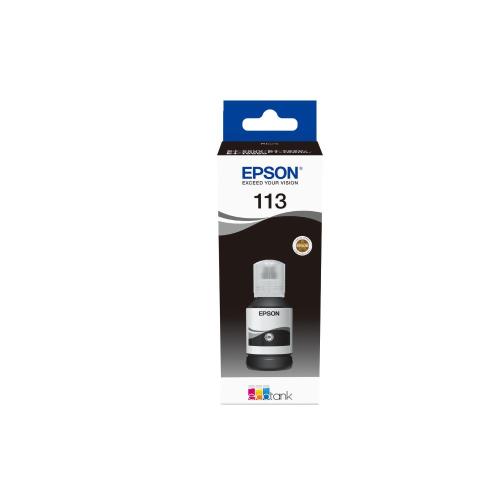 Epson C13T06B140 Flacone 113 Nero EcoTank ET16600, ET5800, ET5850, ET5880