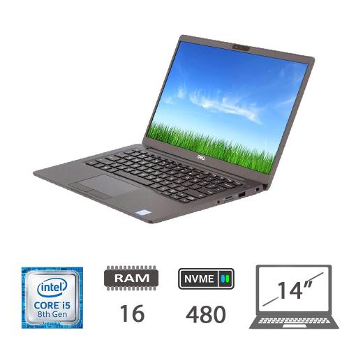 NB Refurbished (Grado A) DELL 7400 14" HD Intel I5-8265U, DDR 16GB, SSD 480Gb, WebCam, Win 10 Professional
