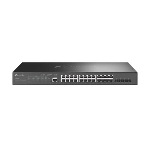 SWITCH 24P LAN Gigabit PoE+ - 4P 10GE SFP+ L2 TP-LINK SG3428XMP L2+ 
