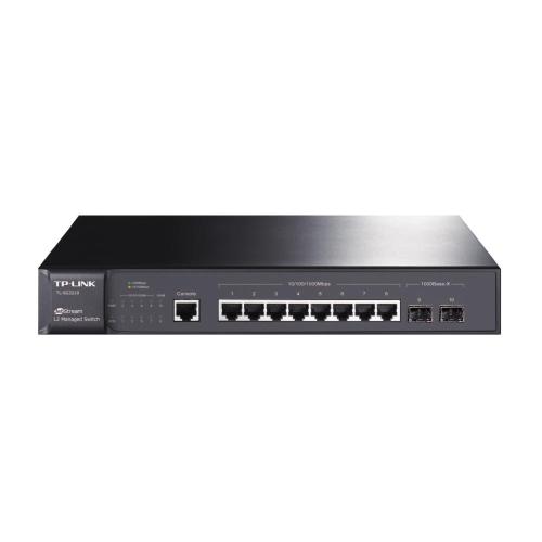 TP-LINK TL-SG3210 Switch Gigabit gestito L2 Lite 8 Porte JetStream con due Slot SFP Combo
