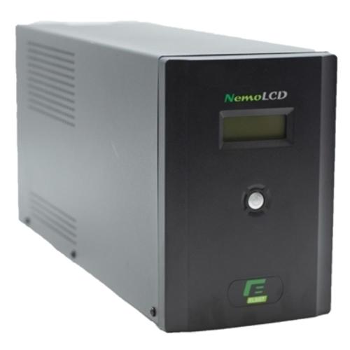 GC Elsist NEMOLCD 160 1600VA/600W Line Inter. 2xSchuko+2xIEC USB+SW LCD