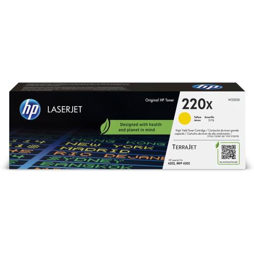 TONER HP 220X W2202X GIALLO 5.500pg LASERJET