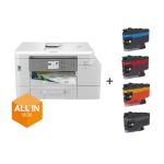 STAMPANTE BROTHER MFC INK MFC-J4540DWXL A4 4in1 150+250FG ADF20FG LCD, STAMPA F/R, NFC USB LAN WIFI CART XL GAR 3ANNI