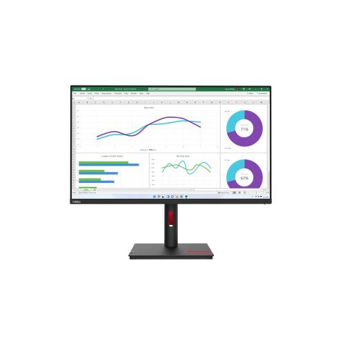 MONITOR LENOVO ThinkVision T32h-30 63D3GAT1EU 31.5QHD IPS AG 16:9 Blk 4ms 350cd/m2 3Y Tilt Swivel Pivot Lift Vesa US Fino:01/11