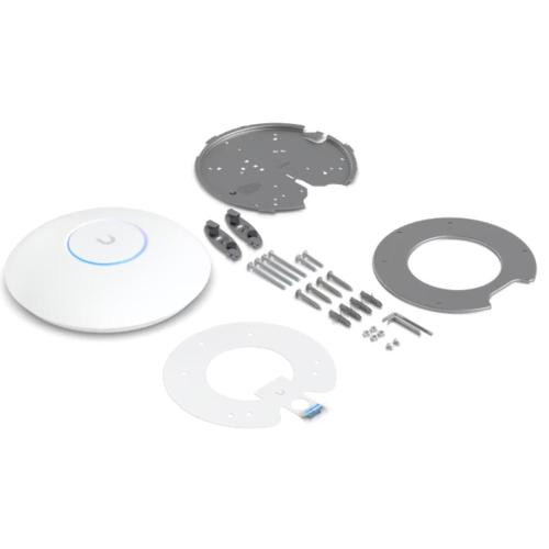 Wireless Access Point Wi-Fi 7 UBIQUITI U7-Pro-Max con mont. a parete/soff. 1P RJ45 da 1/2.5Gbps - Tri-Band