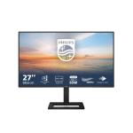 MONITOR PHILIPS LCD IPS LED 100Hz 27 Wide 27E1N1300AE/00 4ms MM FHD 1300:1 BLACK HDMI USB-C Hub USB REG.ALT Vesa
