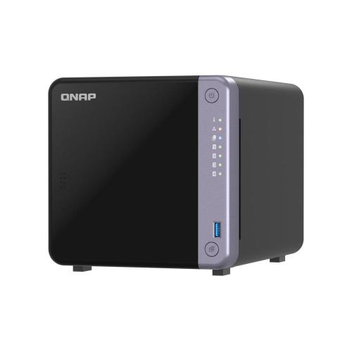 NAS QNAP TS-432X-4G 4HD 3,5/2,5SATA6 >NO HD<1P 10GbE SFP+LAN + 2P 2.5GbE -2P USB3.2-4Gb DDR4 SoDimm-QuadCore AL524