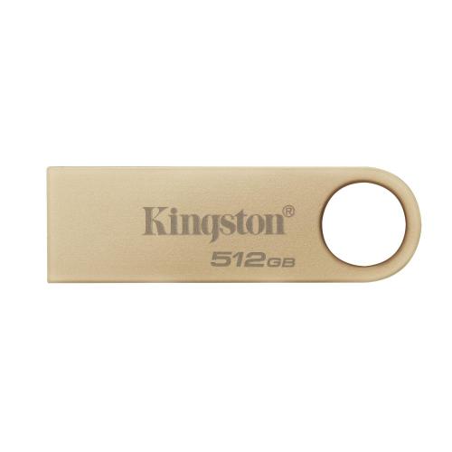 FLASH DRIVE USB3.2 512GB Kingston DTSE9G3/512GB Ultra Slim Metal Case Gold Read:220MB/s