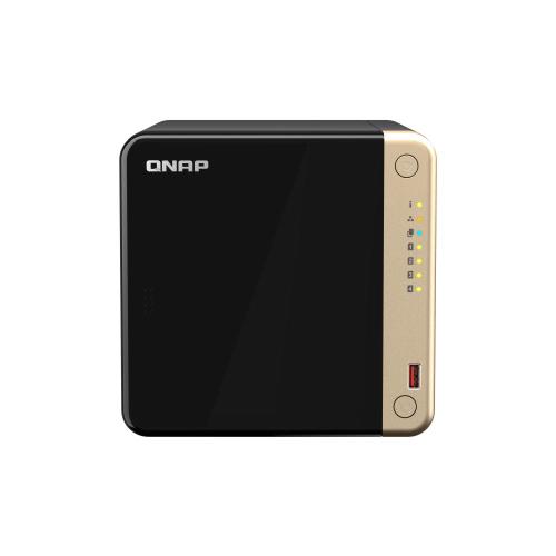 NAS QNAP TS-464-8G 4HD 3,5/2,5 SATA6G>NO HD<2Px2.5GbE -4P USB3.0-8Gb DDR4 SO-DIMM -CELERON N5105/N5095 4core 