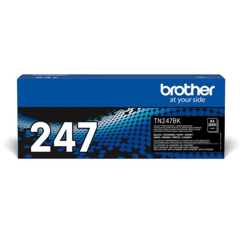 Brother TN-247BK Toner Nero 3000pg HLL3210CW/3230CDW/3270CDW/DCPL3550CDW