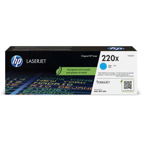 TONER HP 220X W2201X CIANO 5.500pg LASERJET