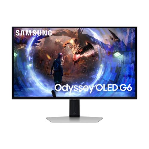 MONITOR SAMSUNG LCD OLED 360Hz 27 Wide S27DG600SU 0,03ms WQHD SILVER 2xHDMI 2xUSB DP REG. ALTEZZA PIVOT Vesa