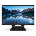 MONITOR SMOOTH-TOUCH PHILIPS LCD IPS LED 23.8 Wide 242B9T/00 5ms SoftBlue MM FHD 1000:1 BLACK VGA DVI HDMI DP 2xUSB3 Fino:30/09