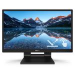 MONITOR SMOOTH-TOUCH PHILIPS LCD LED 23.8 242B9TL/00 5ms SoftBlue MM FHD 1000:1 BLACK VGA DVI HDMI DP 2xUSB3 Vesa Fino:30/09