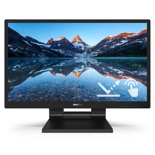 MONITOR SMOOTH-TOUCH PHILIPS LCD LED 23.8 242B9TL/00 5ms SoftBlue MM FHD 1000:1 BLACK VGA DVI HDMI DP 2xUSB3 Vesa Fino:30/09