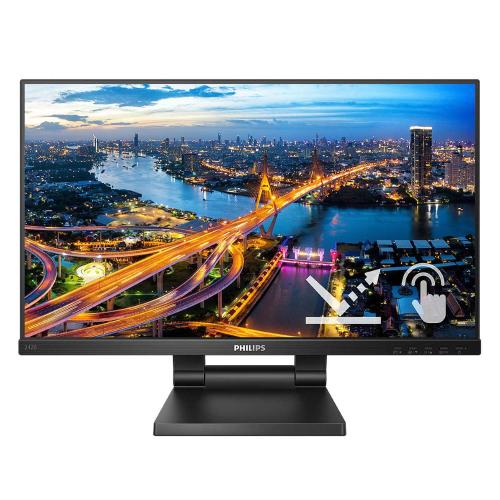 MONITOR SMOOTH-TOUCH PHILIPS LCD LED 23.8 242B1TC/00 4ms SoftBlue MM FHD 1000:1 BLACK VGA HDMI DP 2xUSB3 Vesa