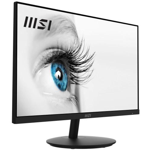 MONITOR MSI PRO MP242A 23.8IPS AG FHD 16:9 MM 1000:1 1ms 100Hz Less Blue Light Pro VGA HDMI DP VESA Black
