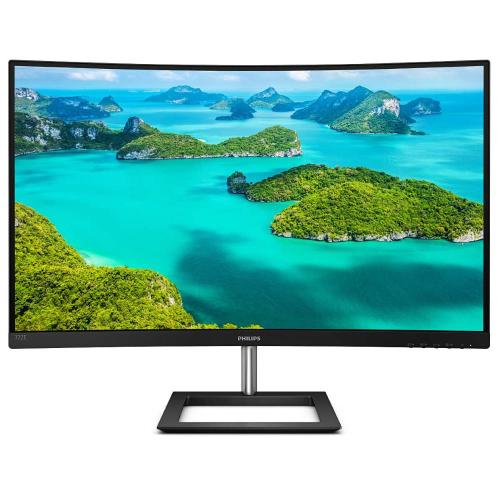 MONITOR PHILIPS LCD CURVED LED 31.5 Wide 322E1C/00 4ms SoftBlue FHD 3000:1 BLACK VGA HDMI DP Vesa 2Y Fino:30/09
