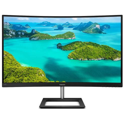 MONITOR PHILIPS LCD VA CURVED LED 31.5 Wide 325E1C/00 4ms SoftBlue QHD 3000:1 BLACK VGA HDMI DP Vesa 2Y Fino:30/09