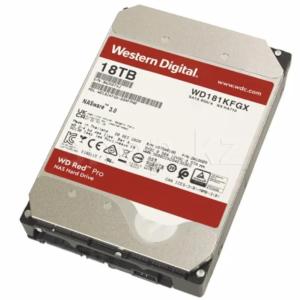 HARD DISK SATA3 3.5 x NAS 18000GB(18TB) WD181KFGX WD RED PRO 512mb cache 7200rpm Nas fino a 24 slot hard drive