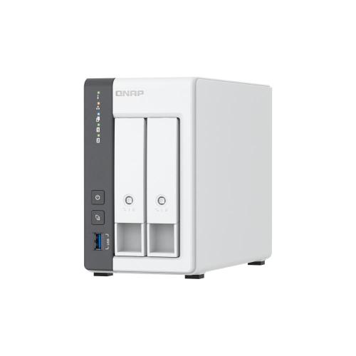 NAS QNAP TS-216G X 2HD 3,5SATA3>NO HD<1Px2.5GbE+1P GbE-3P USB - 4Gb RAM -CPU ARM 2.0GHz 4 Core - GAR. 2 ANNI