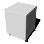 MOBILETTO B9400 PER STAMPANTI BROTHER HL-L9430CDN/9470CDN MFC-L9630CDW/MFC-L9670CDN MFC--EX670 IN METALLO CON RUOTE