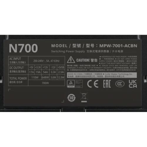 Alimentatore CoolerMaster Elite NEX 700W (MPW-7001-ACBN-BEU)