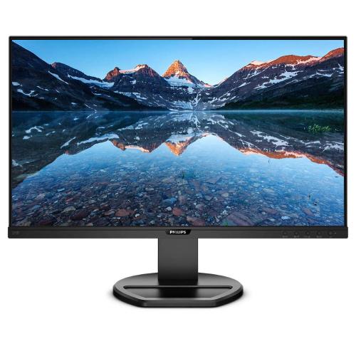 MONITOR PHILIPS LCD IPS LED 23.8 Wide 243B9/00 4ms LowBlue MM FHD 1000:1 BLACK VGA HDMI DP USB-C Vesa Fino:31/10