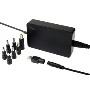 ITEK Alimentatore Universale per Notebook - 65W, 8 connettori, Slim Design