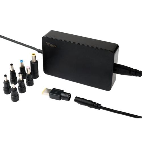 ITEK Alimentatore Universale per Notebook - 65W, 8 connettori, Slim Design