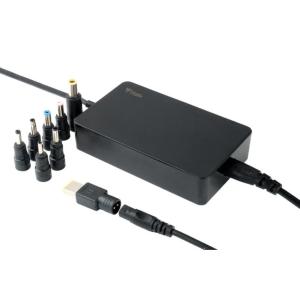 ITEK Alimentatore Universale per Notebook - 65W, 8 connettori, Slim Design