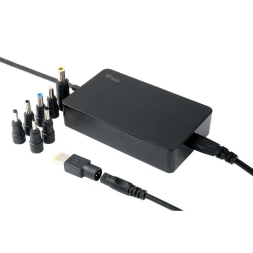 ITEK Alimentatore Universale per Notebook - 65W, 8 connettori, Slim Design