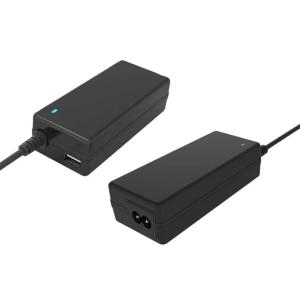ITEK Alimentatore Universale per Notebook 65W con 12 connettori, porta USB 5V1A, 100/240VAC, 15/20VDC