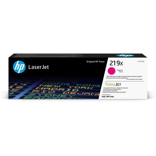 TONER HP 219X W2193X MAGENTA 2.500pg LASERJET