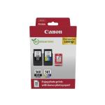 MULTIPACK CANON NERO PG-560 + CL-561 3 COLORI 3713C008per TS serie 5350/5351