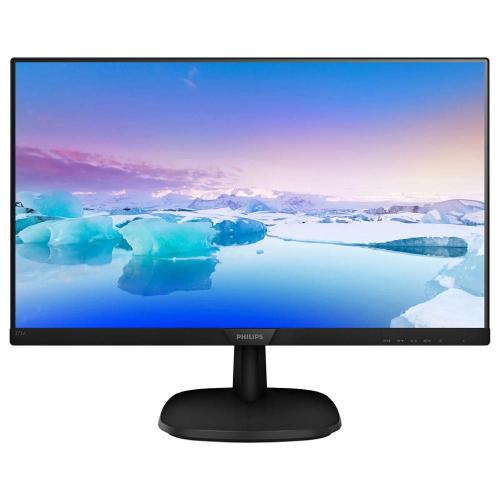 MONITOR PHILIPS LCD IPS LED 27 WIDE 273V7QJAB/00 4ms SoftBlue MM FHD 1000:1 BLACK VGA HDMI DP Vesa Fino:30/09