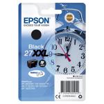 CARTUCCIA EPSON 27XXL Sveglia C13T27914012 NERO X WF-7110DTW/7610DWF/7620DTWF/3620DWF/3640DTWF