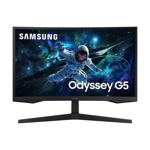 MONITOR SAMSUNG LCD CURVO Gaming 27" VA 165Hz QHD S27CG55 1MS BLACK HDMI e Display Port