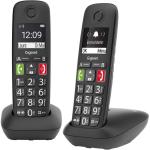 GIGASET E290 DUO BLACK CORDLESS DECT + AGGIUNTIVO SENIOR