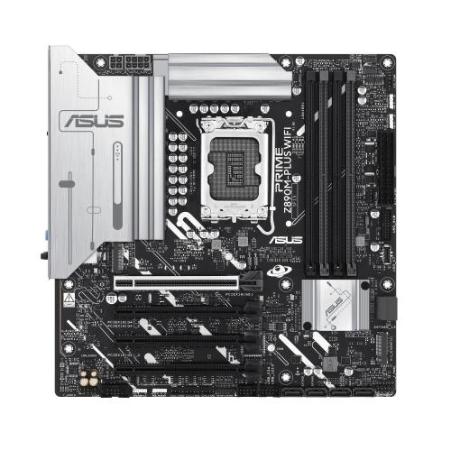 MB ASUS PRIME Z890M-PLUS WIFI Z890 LGA1851 4xDDR5DC-7600o.c 1xPCIe5.0x16 DP HDMI 6xSATA3R 3xM.2 Wi-Fi BT mATX 90MB1J80-M0EAY0