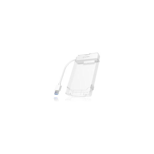 ICY BOX Case Esterno per SSD/HDD 2.5" a 1x USB 3.0- inclusa protezione