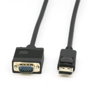 CAVO DISPLAY PORT MASCHIO a VGA (HD15) MASCHIO EQUIP 119338 Supporta Risoluzione Video fino a 1920X1200 - 2.0MT
