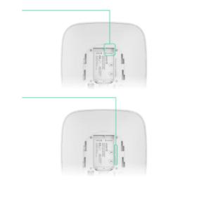 Ajax Hub 2 PLUS (4G) Jeweller - Unità centrale wireless con supporto della foto-verifica. Collegabile tramite Wi-Fi, Ethernet e due schede SIM (2G/3G/LTE) 38245