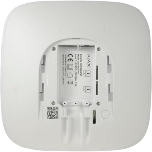 Ajax Hub 2 PLUS (4G) Jeweller - Unità centrale wireless con supporto della foto-verifica. Collegabile tramite Wi-Fi, Ethernet e due schede SIM (2G/3G/LTE) 38245